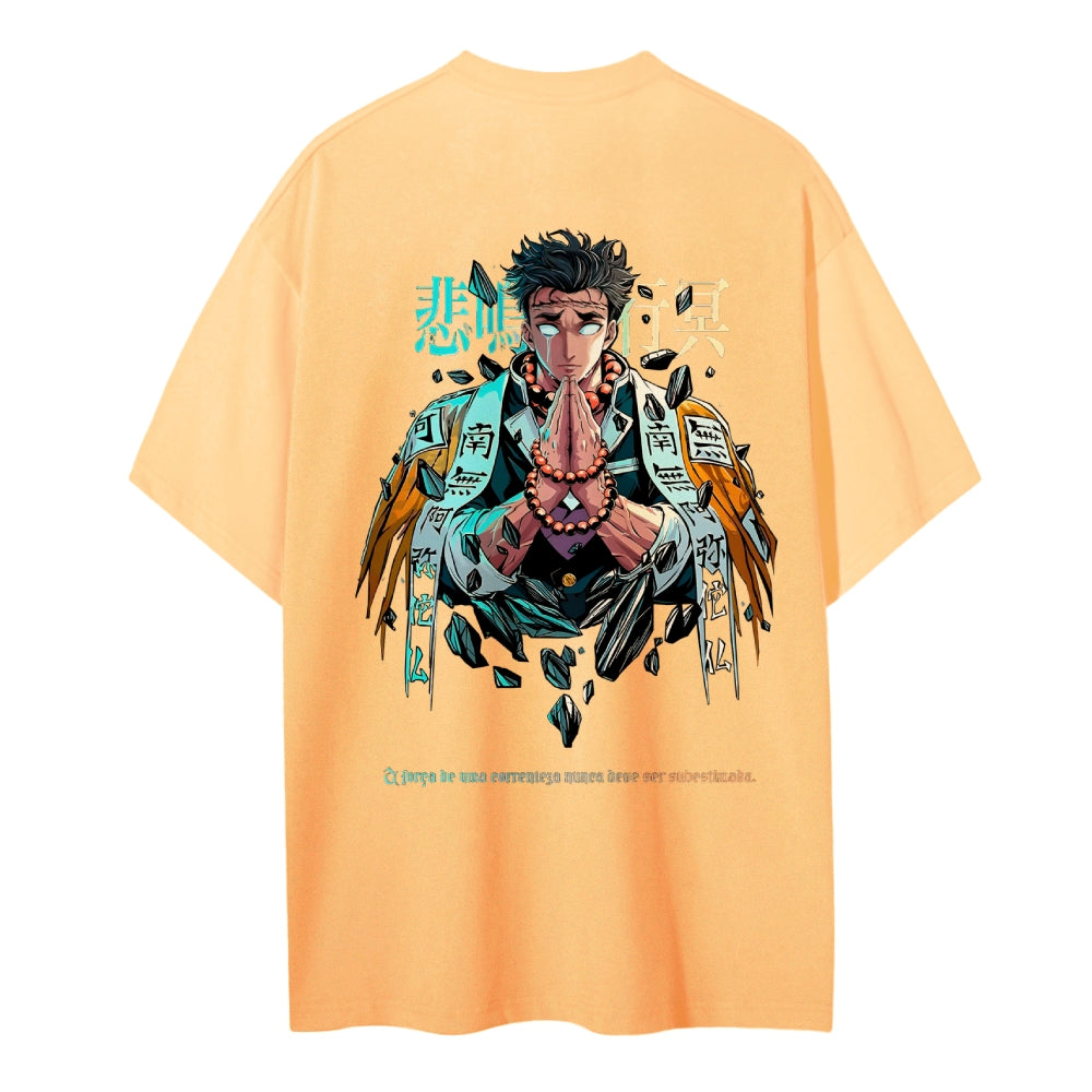 Demon Slayer Cotton Unisex Crew Neck Anime T-Shirt
