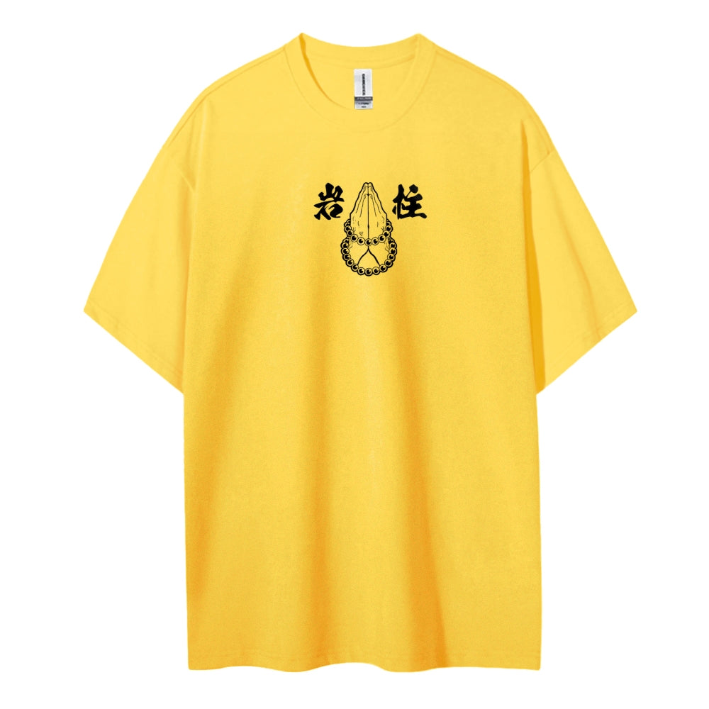 Demon Slayer Cotton Unisex Crew Neck Anime T-Shirt