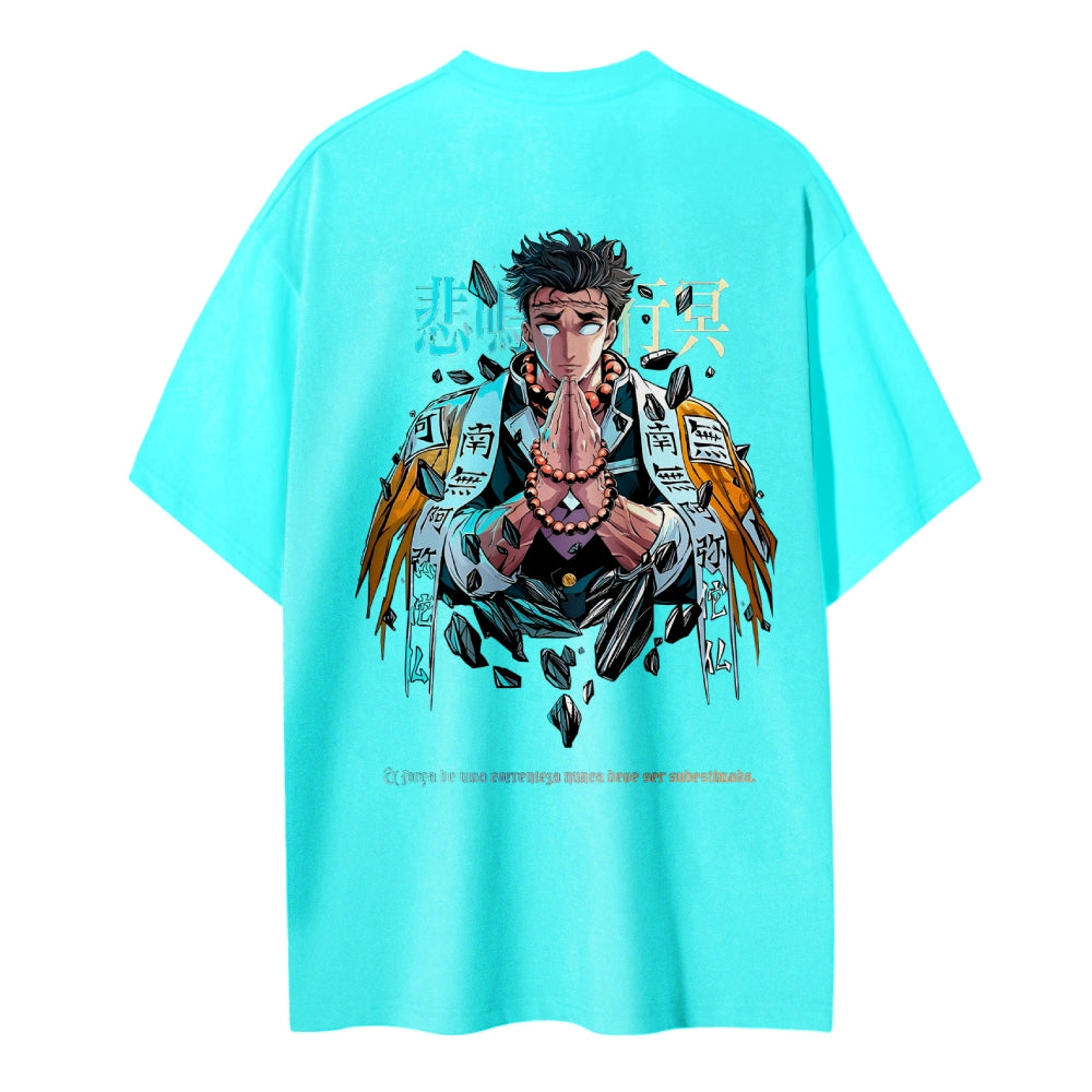 Demon Slayer Cotton Unisex Crew Neck Anime T-Shirt