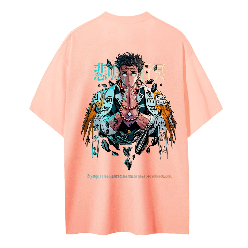 Demon Slayer Cotton Unisex Crew Neck Anime T-Shirt