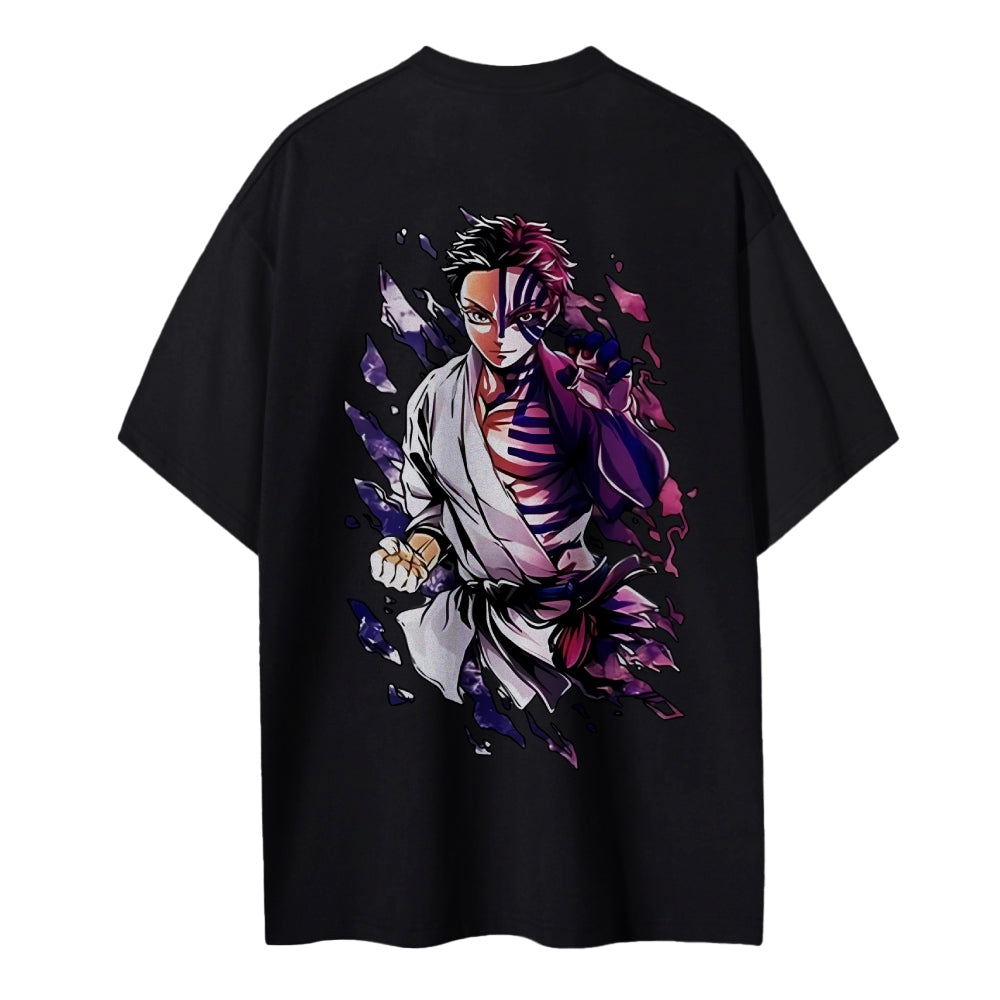 Demon Slayer Cotton Unisex Crew Neck Anime T-Shirt