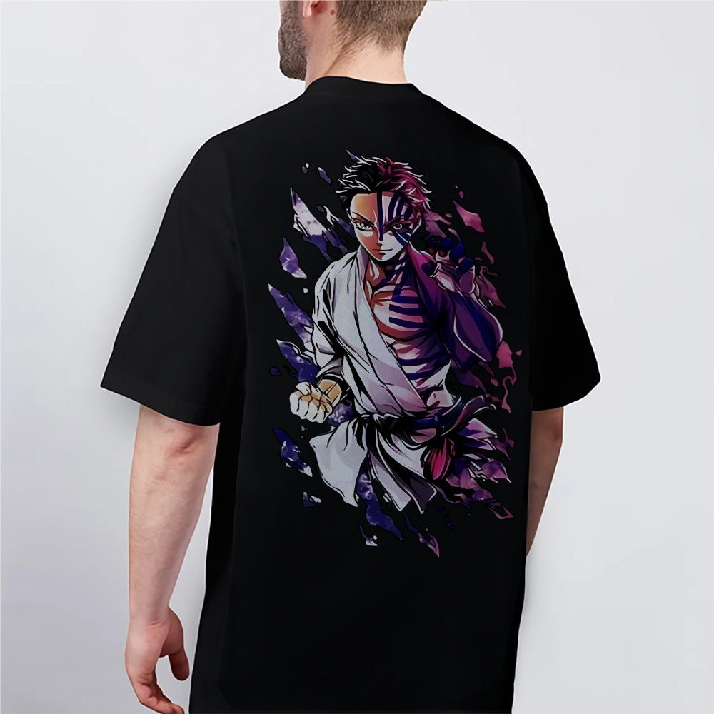 Demon Slayer Cotton Unisex Crew Neck Anime T-Shirt