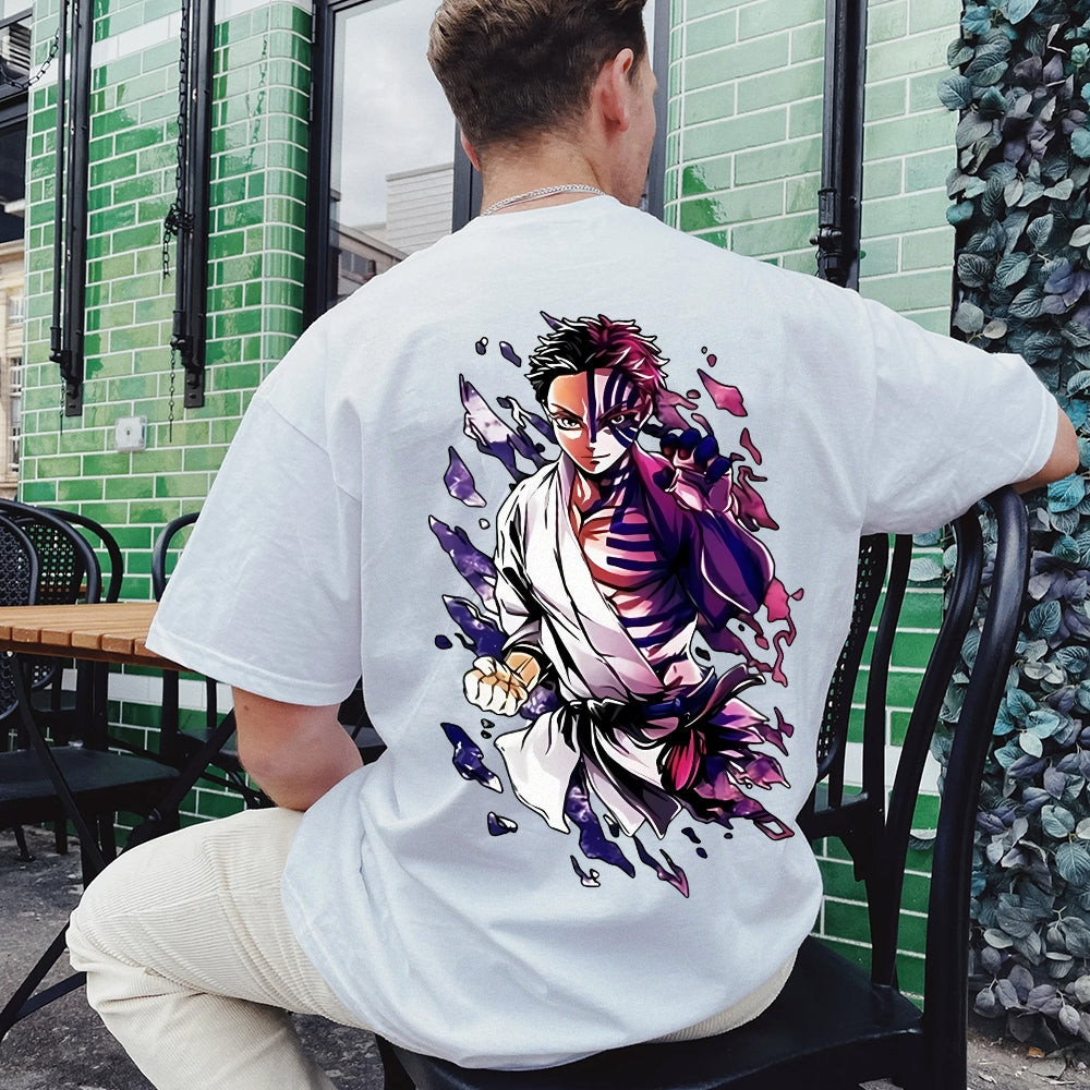 Demon Slayer Cotton Unisex Crew Neck Anime T-Shirt