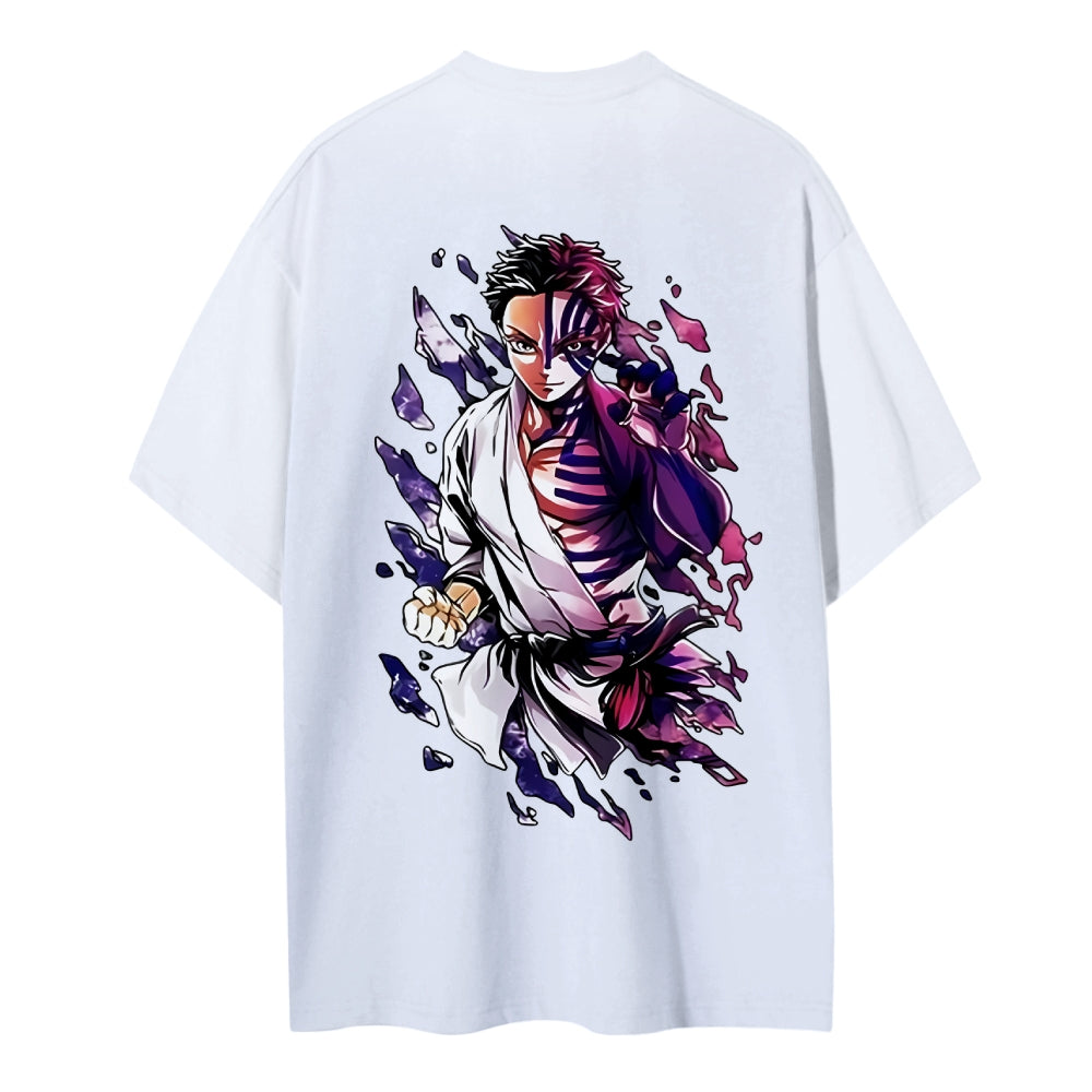 Demon Slayer Cotton Unisex Crew Neck Anime T-Shirt