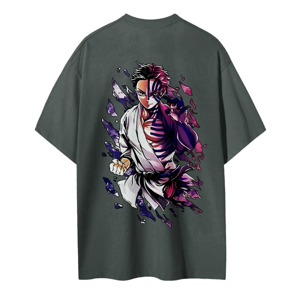 Demon Slayer Cotton Unisex Crew Neck Anime T-Shirt