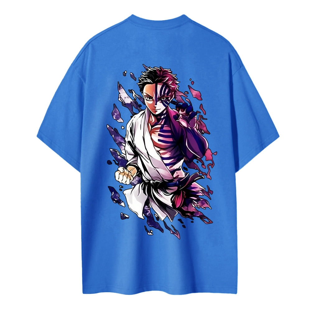 Demon Slayer Cotton Unisex Crew Neck Anime T-Shirt