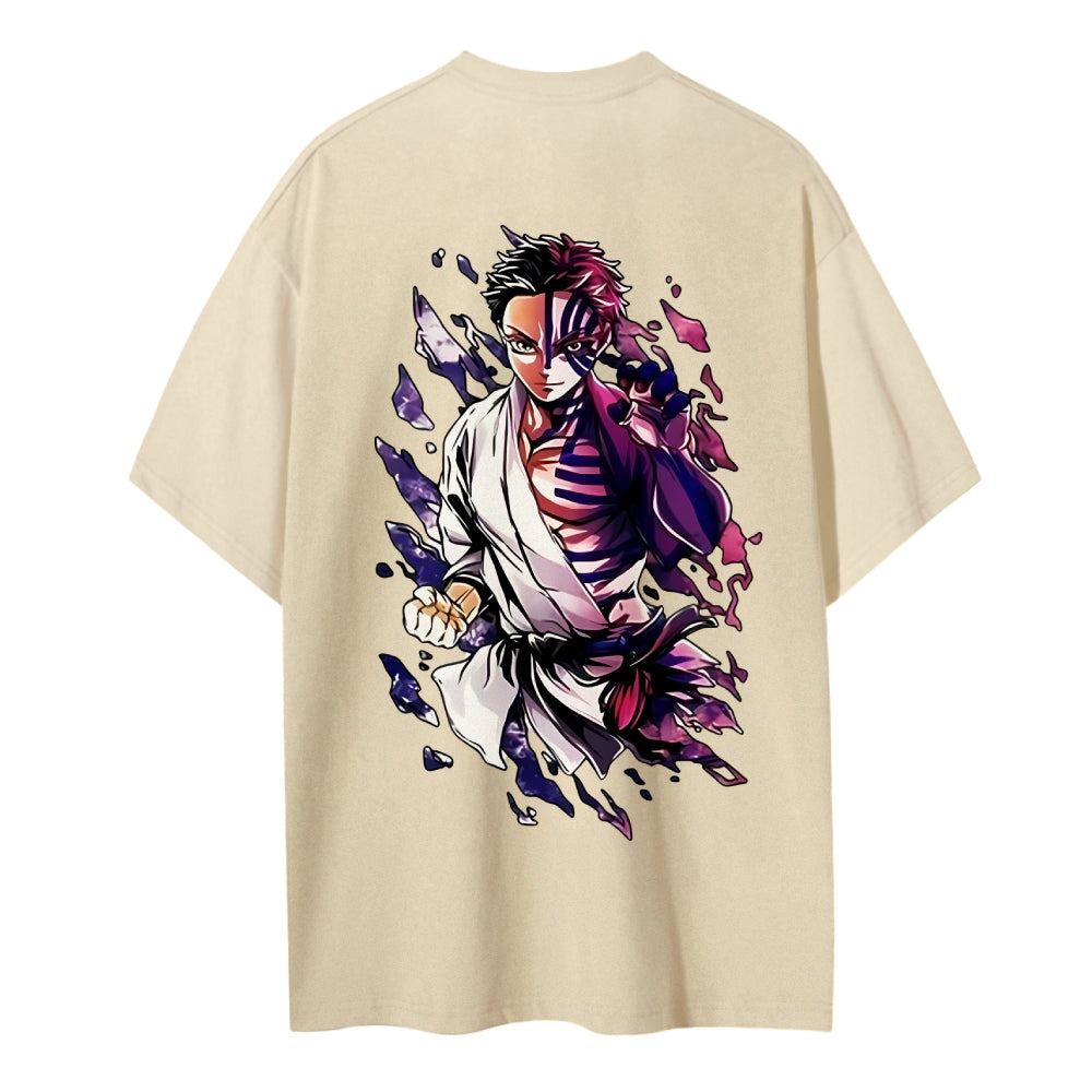 Demon Slayer Cotton Unisex Crew Neck Anime T-Shirt