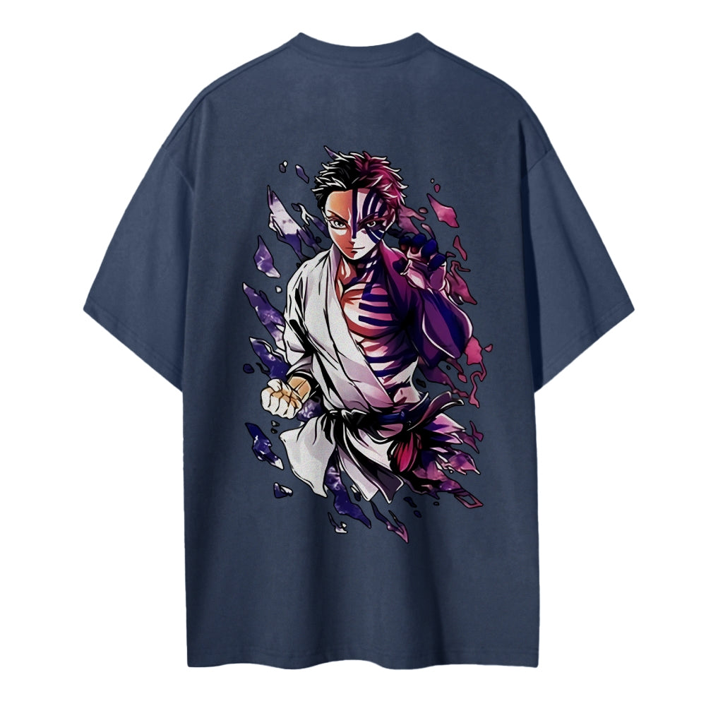 Demon Slayer Cotton Unisex Crew Neck Anime T-Shirt
