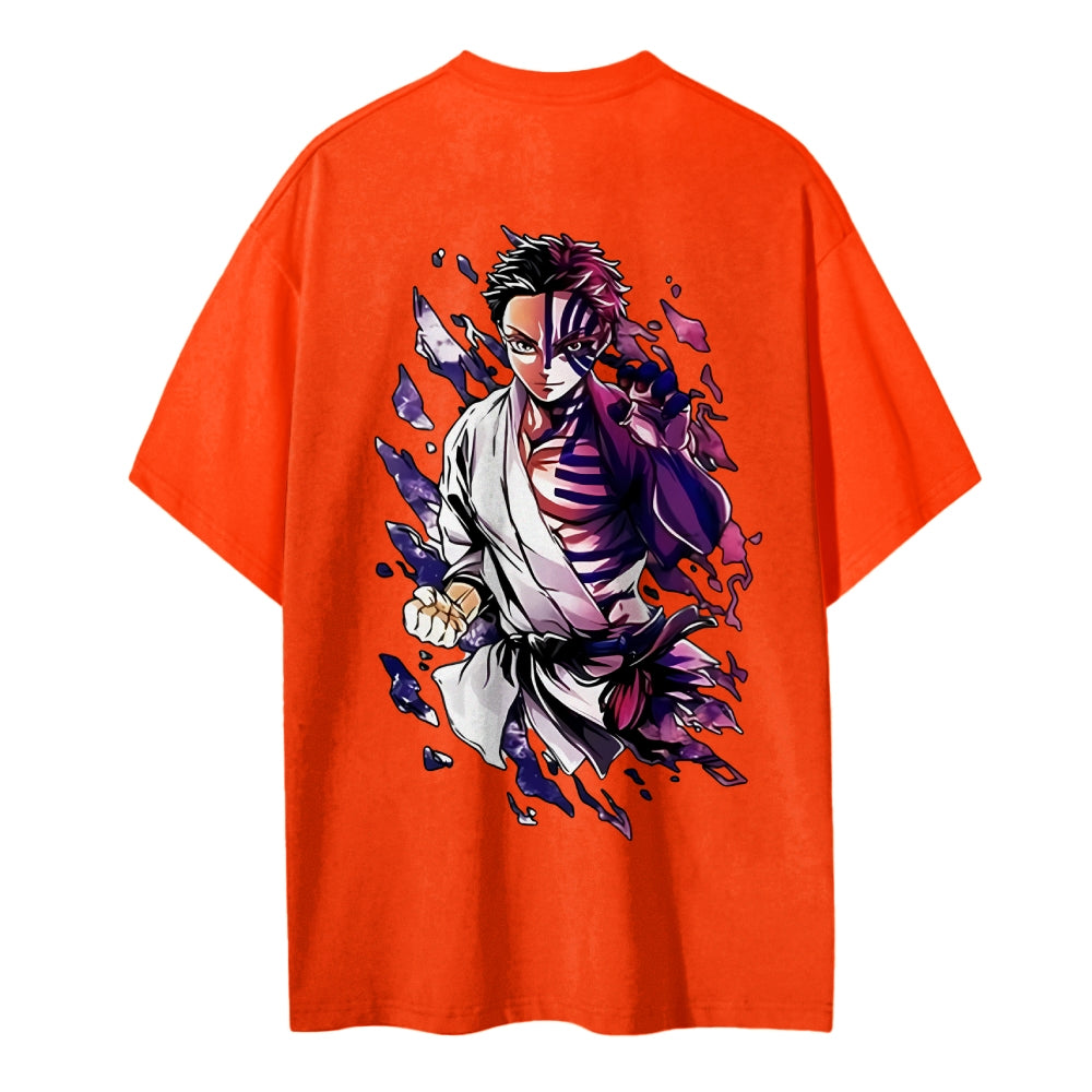 Demon Slayer Cotton Unisex Crew Neck Anime T-Shirt