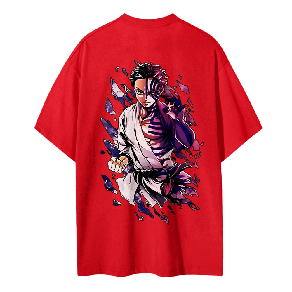 Demon Slayer Cotton Unisex Crew Neck Anime T-Shirt