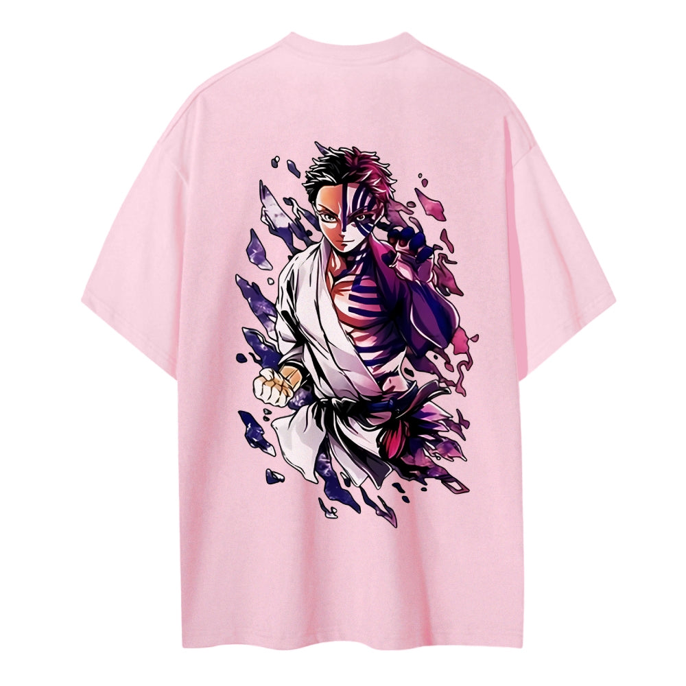 Demon Slayer Cotton Unisex Crew Neck Anime T-Shirt