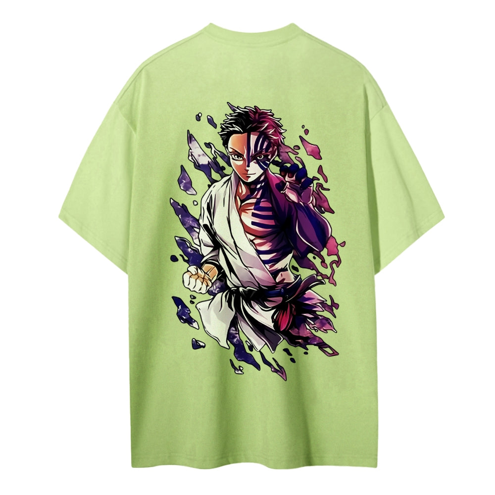 Demon Slayer Cotton Unisex Crew Neck Anime T-Shirt