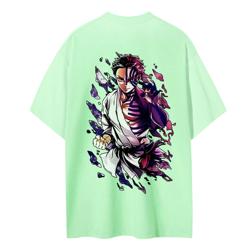 Demon Slayer Cotton Unisex Crew Neck Anime T-Shirt