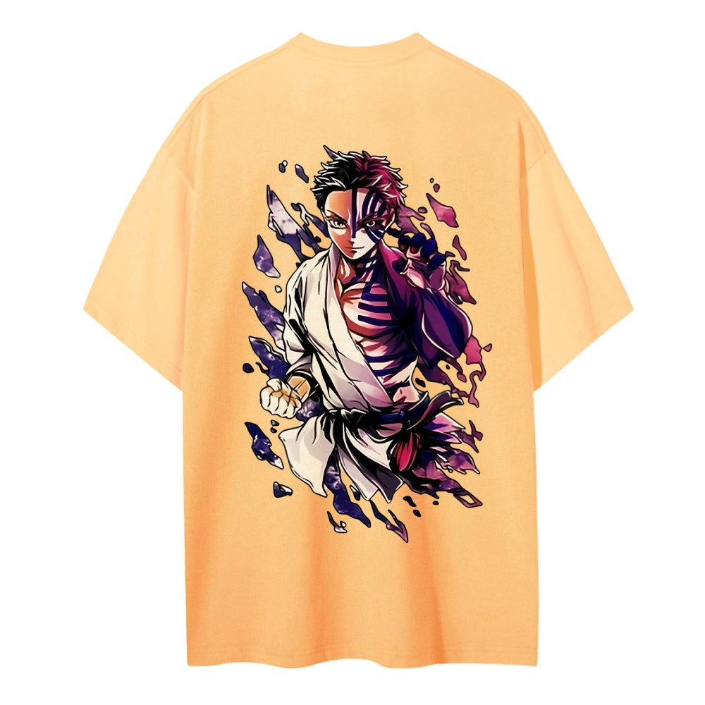 Demon Slayer Cotton Unisex Crew Neck Anime T-Shirt