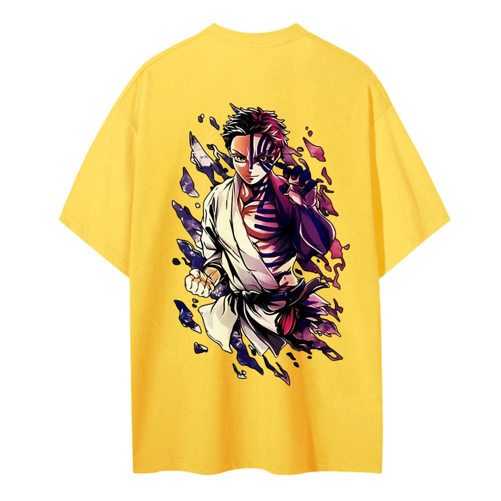 Demon Slayer Cotton Unisex Crew Neck Anime T-Shirt