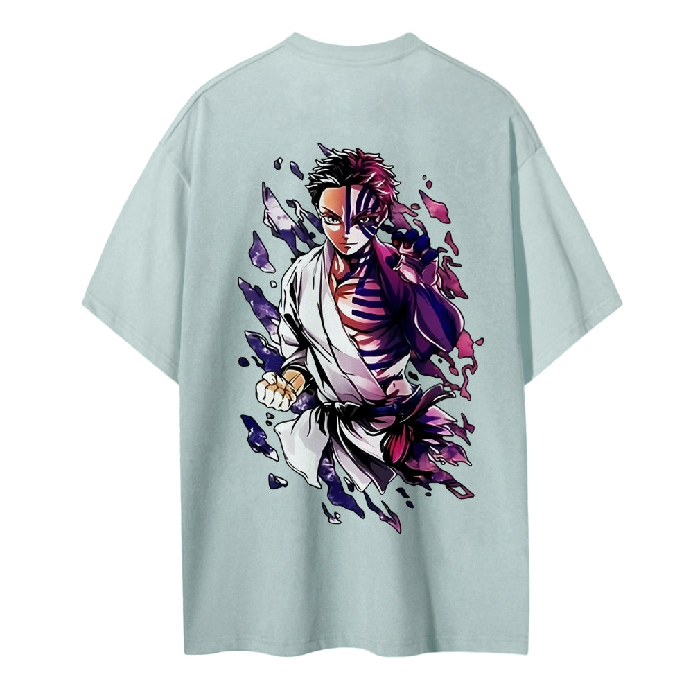 Demon Slayer Cotton Unisex Crew Neck Anime T-Shirt