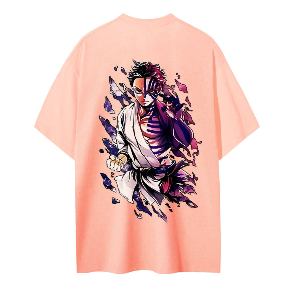 Demon Slayer Cotton Unisex Crew Neck Anime T-Shirt