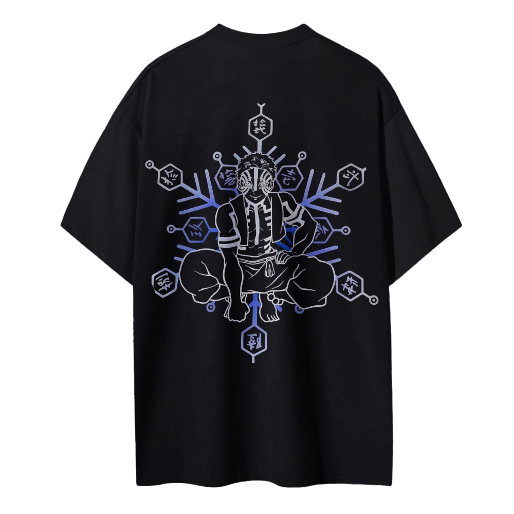 Demon Slayer: Kimetsu no Yaiba Cotton Unisex Crew Neck Anime T-Shirt