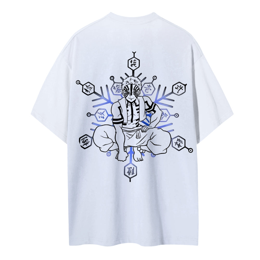 Demon Slayer: Kimetsu no Yaiba Cotton Unisex Crew Neck Anime T-Shirt