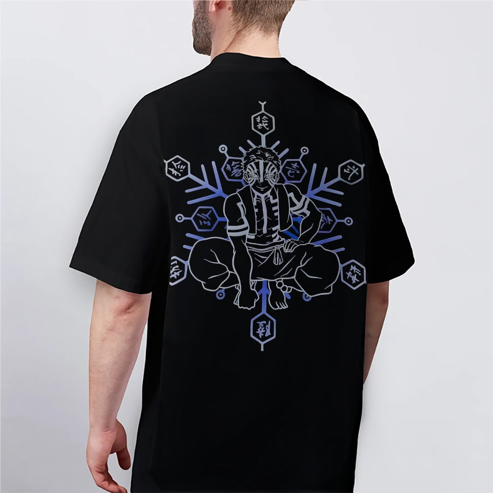 Demon Slayer: Kimetsu no Yaiba Cotton Unisex Crew Neck Anime T-Shirt