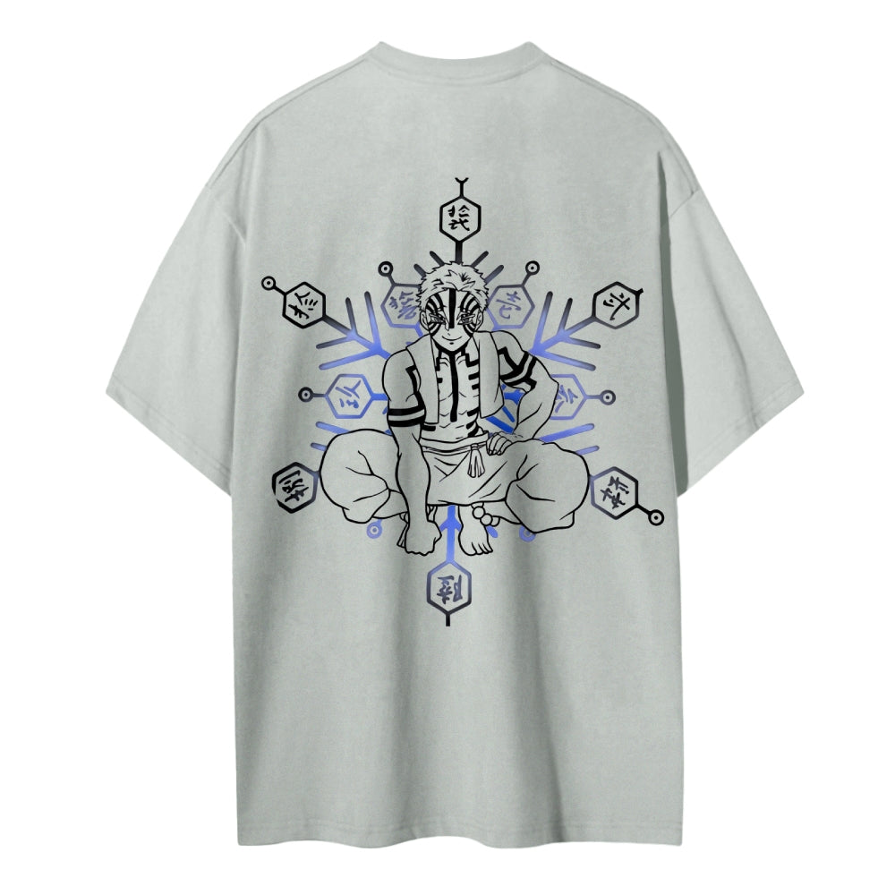 Demon Slayer: Kimetsu no Yaiba Cotton Unisex Crew Neck Anime T-Shirt