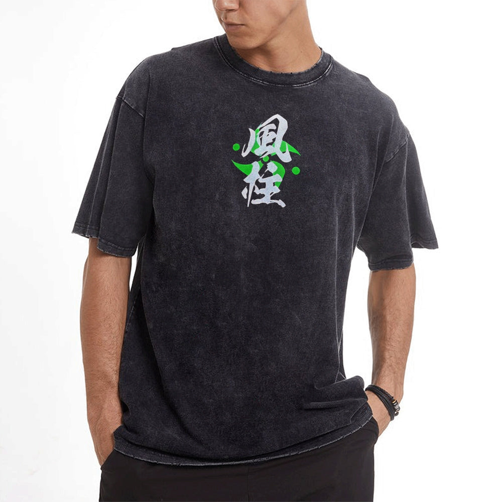 Vintage Oversized T-Shirt Demon Slayer