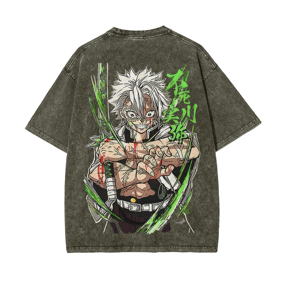 Vintage Oversized T-Shirt Demon Slayer