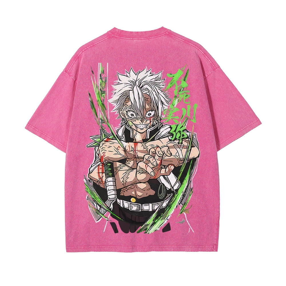 Vintage Oversized T-Shirt Demon Slayer
