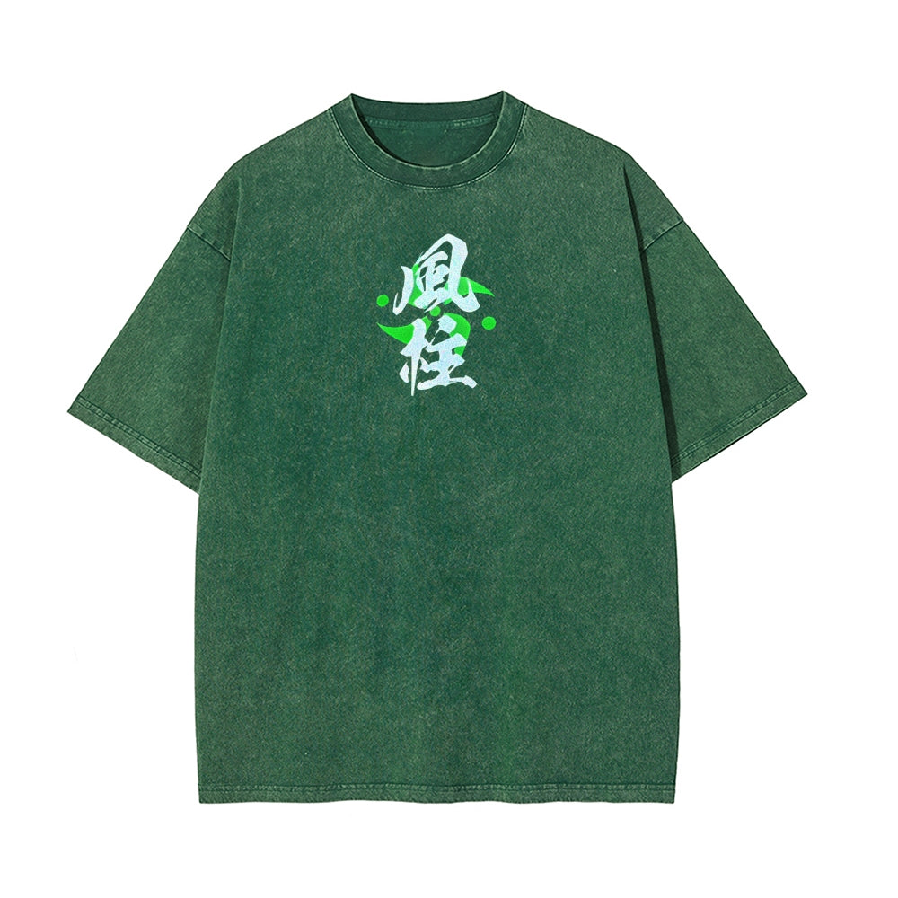 Vintage Oversized T-Shirt Demon Slayer