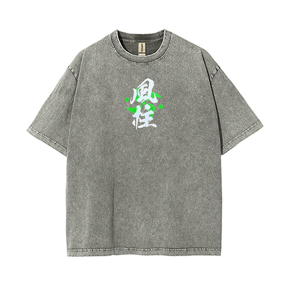 Vintage Oversized T-Shirt Demon Slayer
