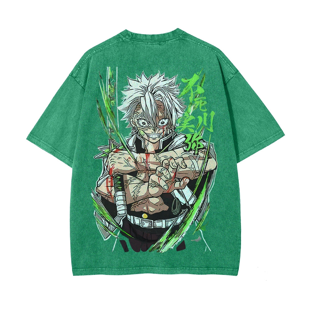 Vintage Oversized T-Shirt Demon Slayer