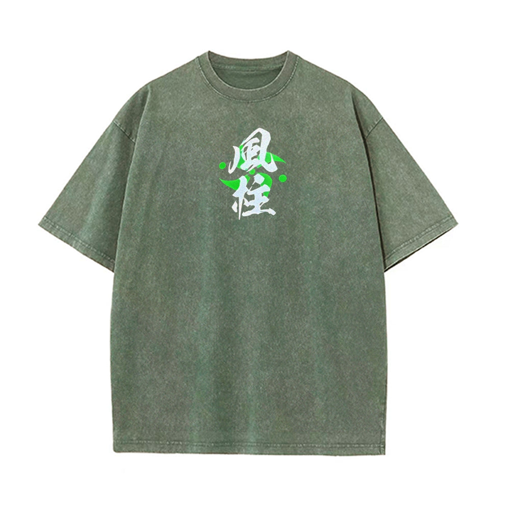 Vintage Oversized T-Shirt Demon Slayer