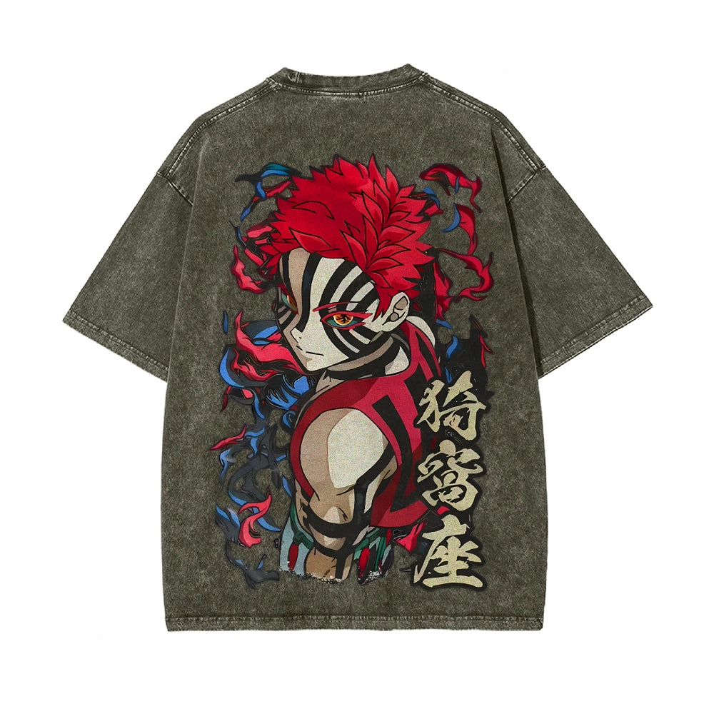 Vintage Oversized T-Shirt Demon Slayer