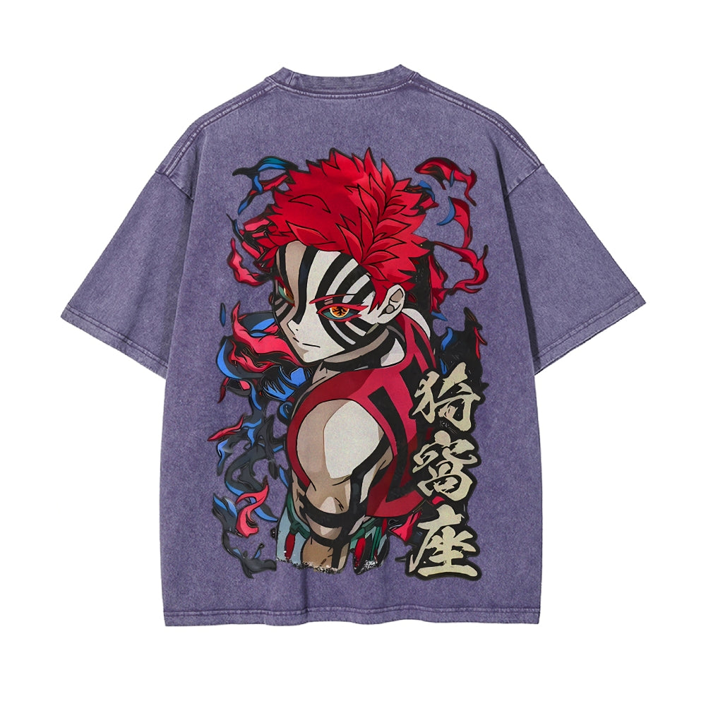 Vintage Oversized T-Shirt Demon Slayer