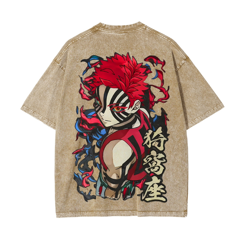 Vintage Oversized T-Shirt Demon Slayer