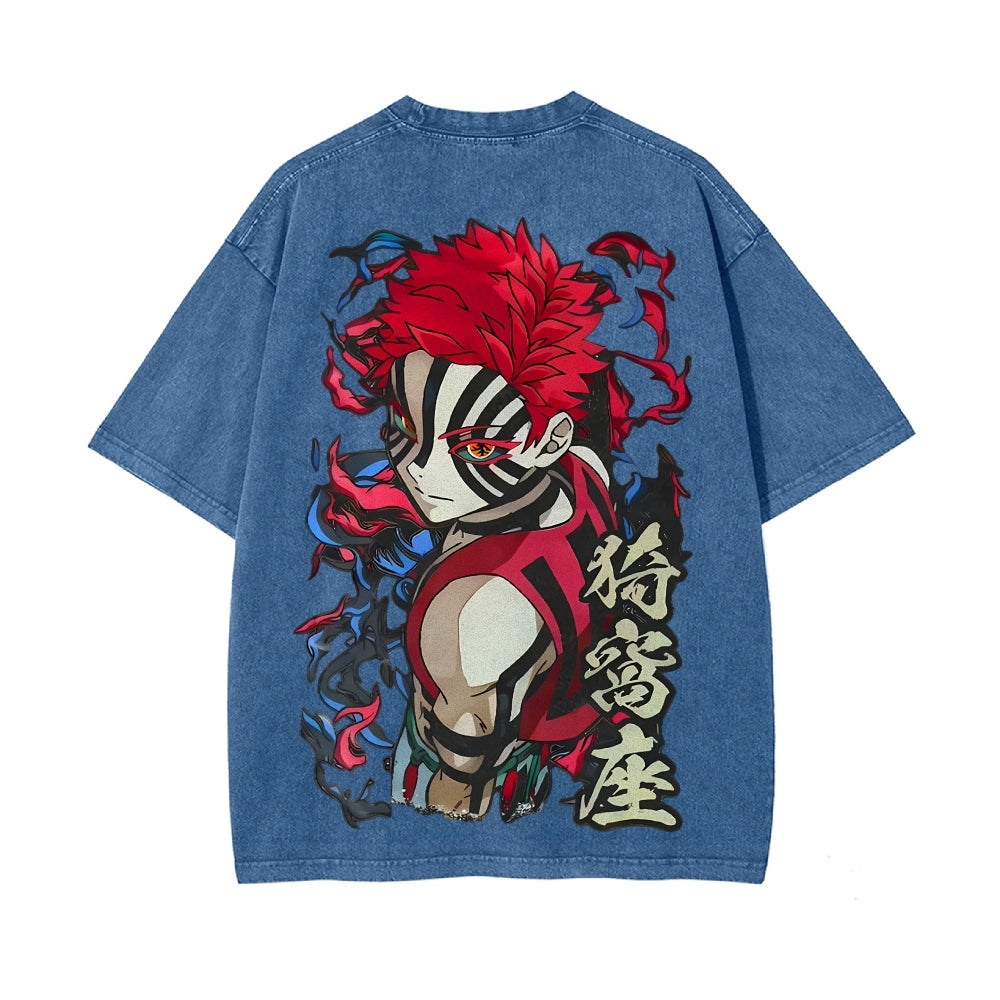 Vintage Oversized T-Shirt Demon Slayer