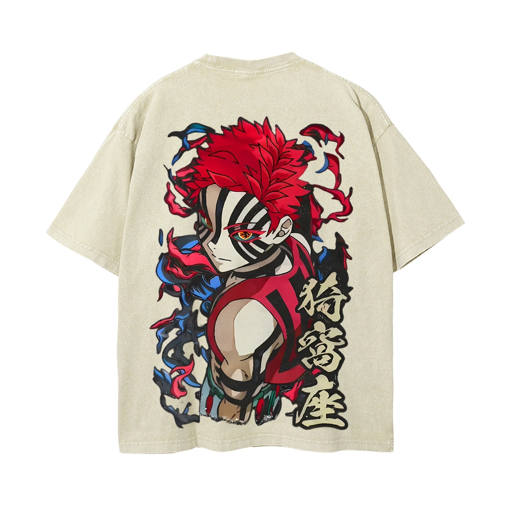 Vintage Oversized T-Shirt Demon Slayer