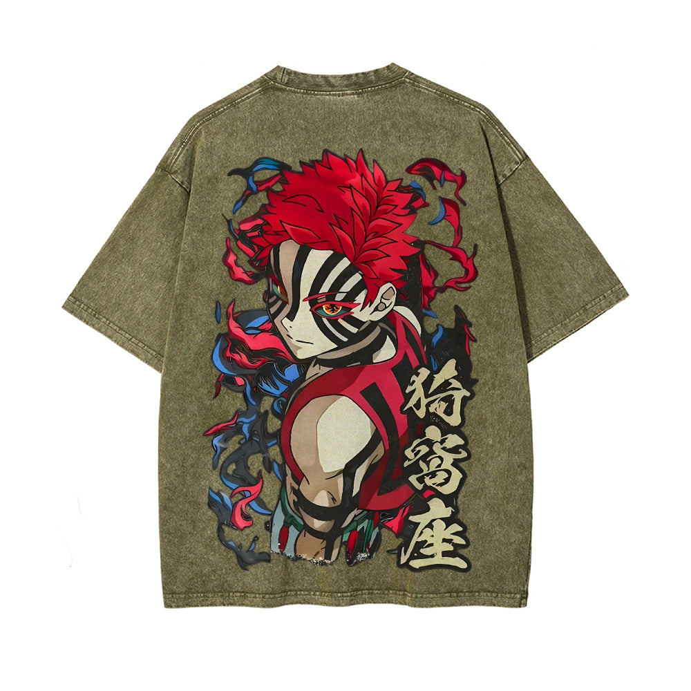 Vintage Oversized T-Shirt Demon Slayer