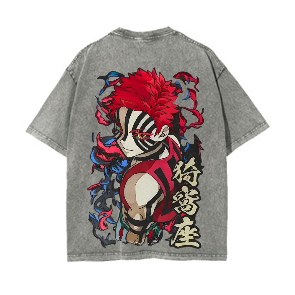 Vintage Oversized T-Shirt Demon Slayer