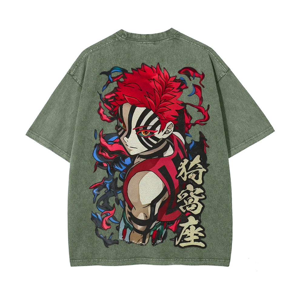 Vintage Oversized T-Shirt Demon Slayer