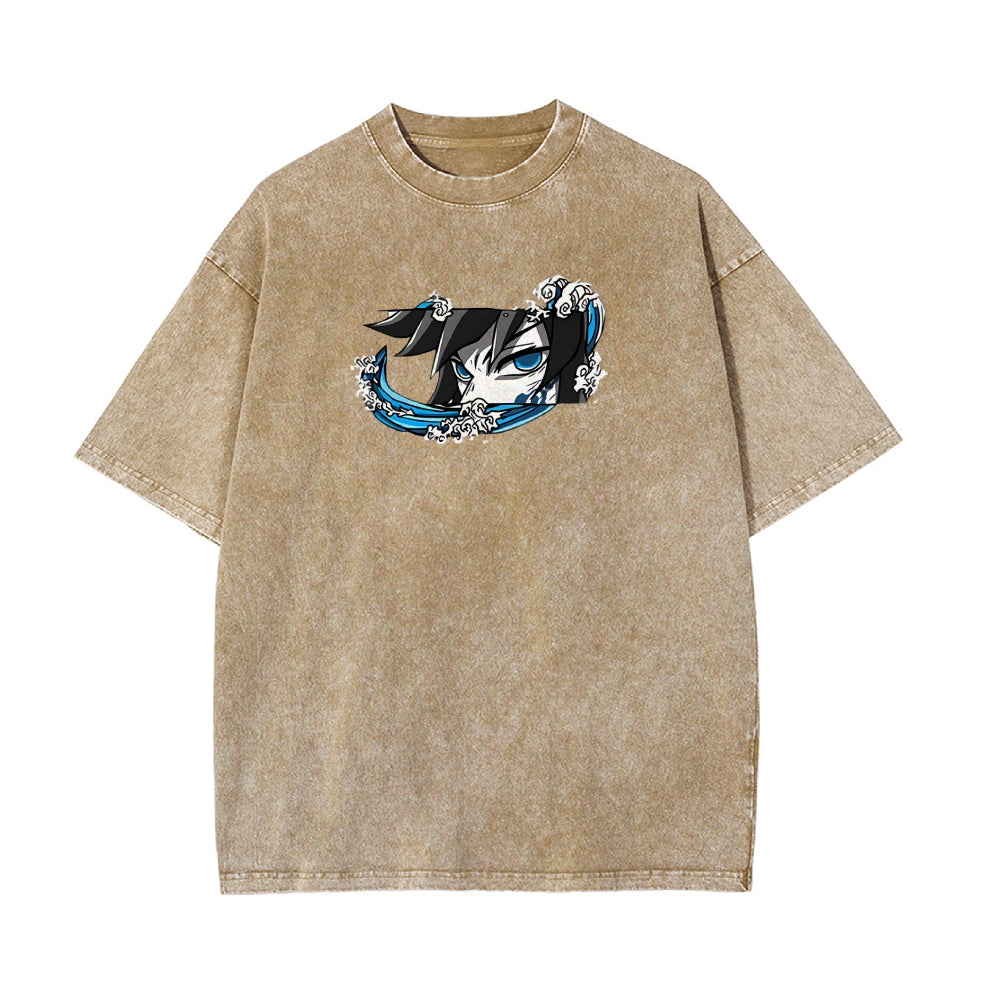 Vintage Oversized T-Shirt Demon Slayer