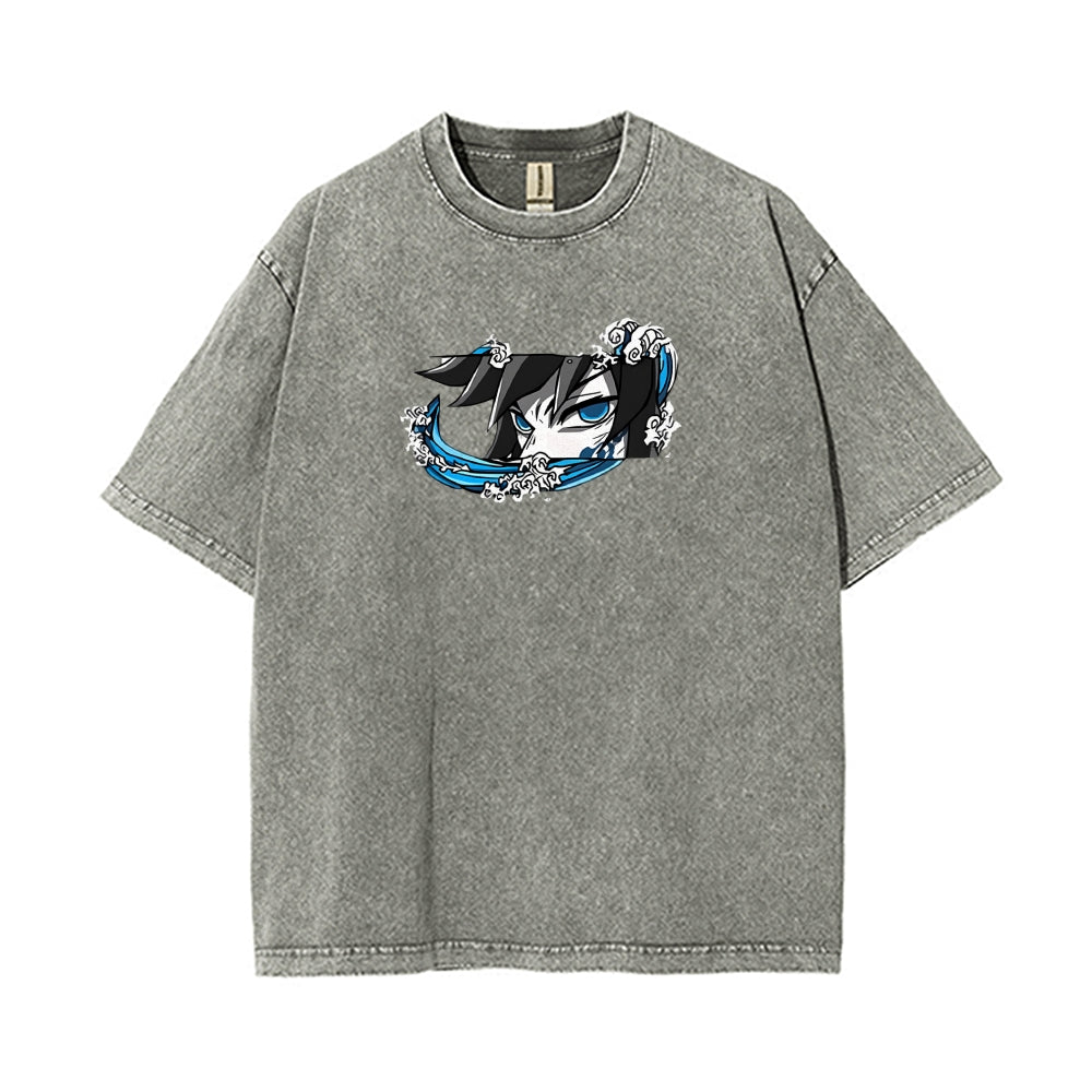 Vintage Oversized T-Shirt Demon Slayer