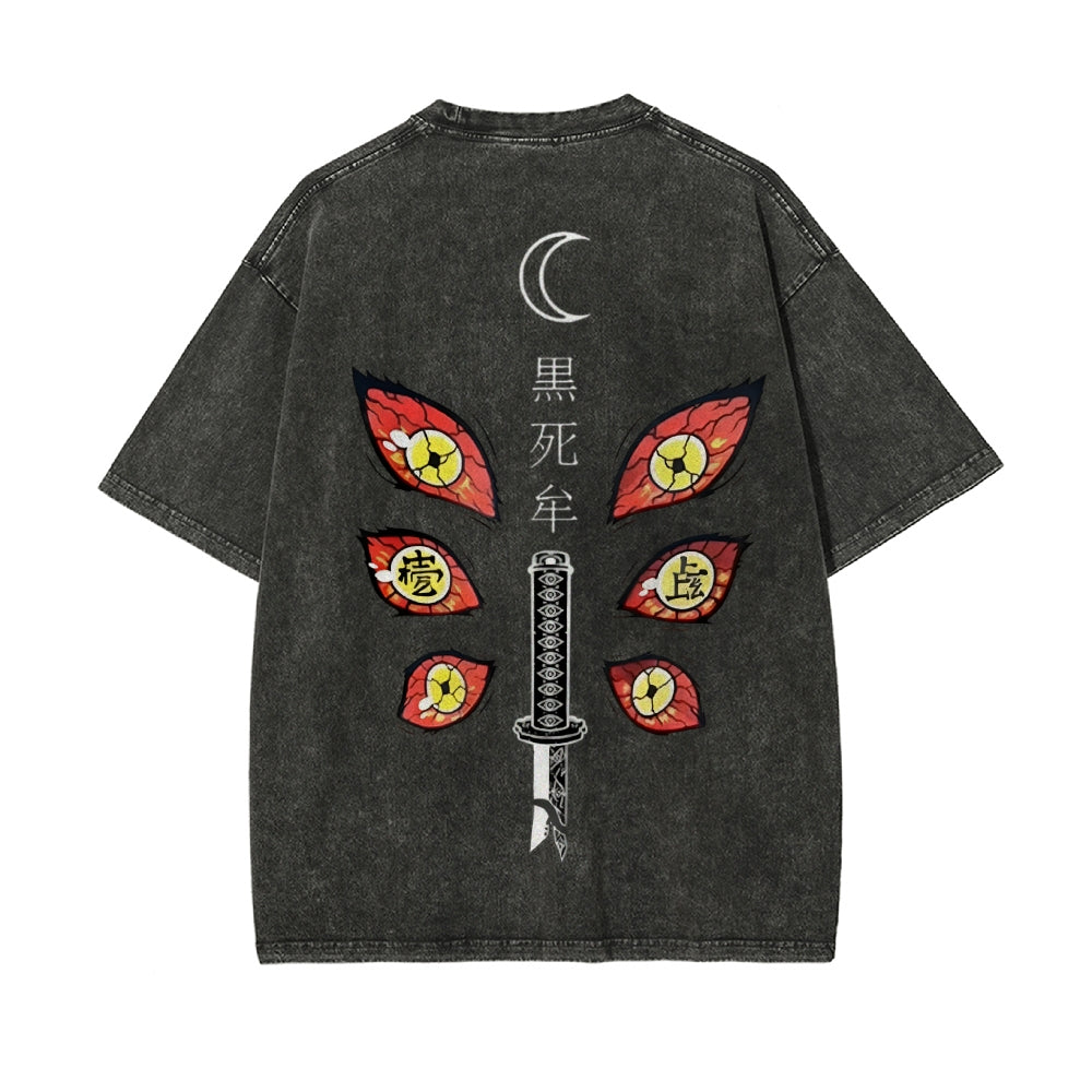 Vintage Oversized T-Shirt Demon Slayer