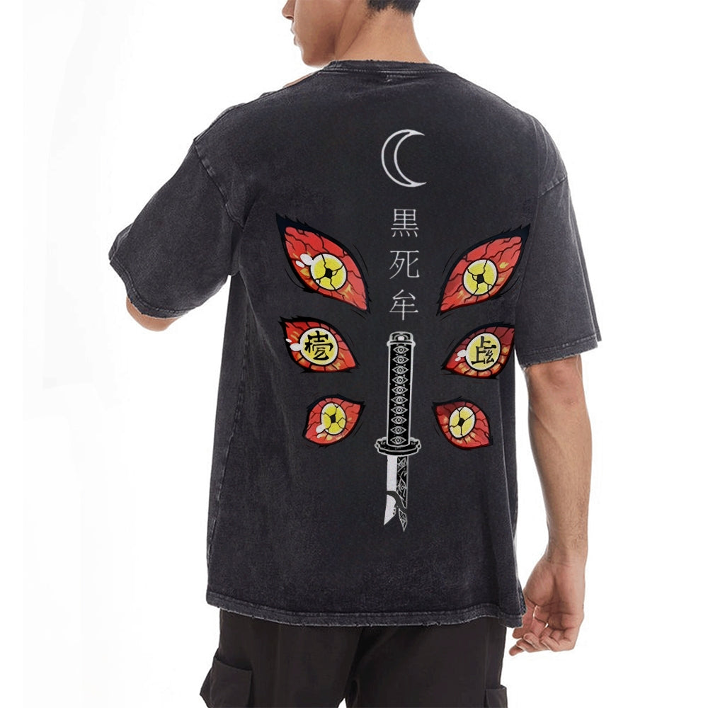 Vintage Oversized T-Shirt Demon Slayer
