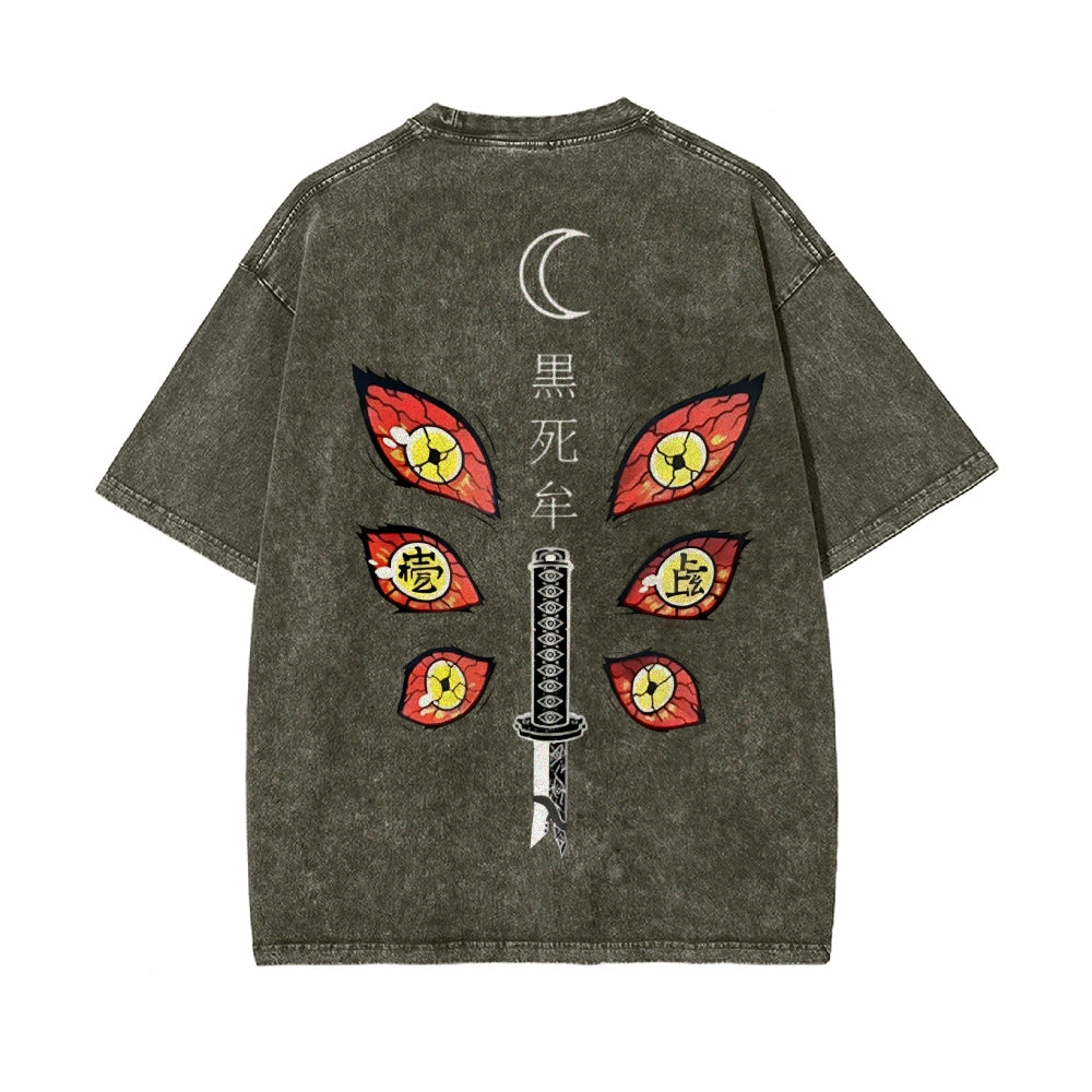 Vintage Oversized T-Shirt Demon Slayer