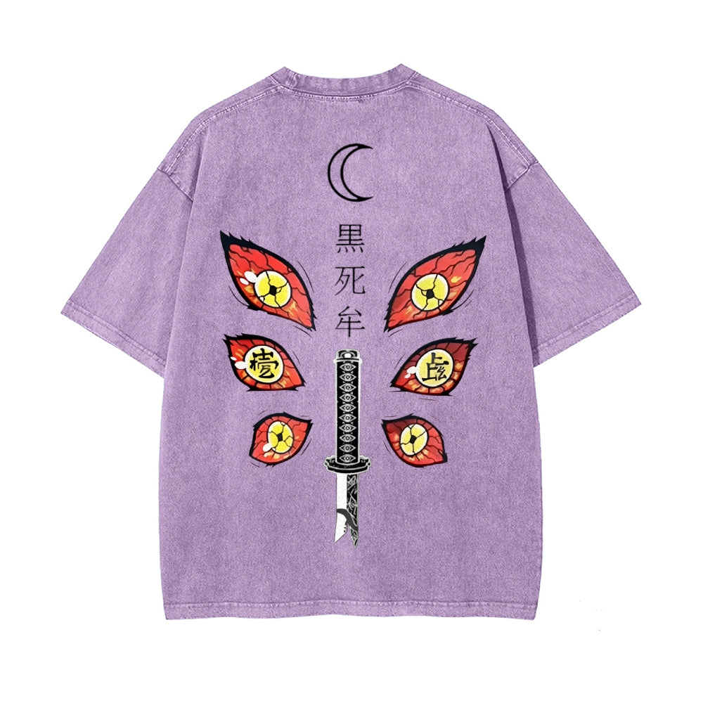 Vintage Oversized T-Shirt Demon Slayer