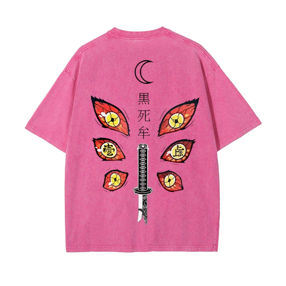 Vintage Oversized T-Shirt Demon Slayer