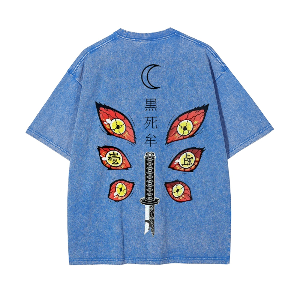Vintage Oversized T-Shirt Demon Slayer