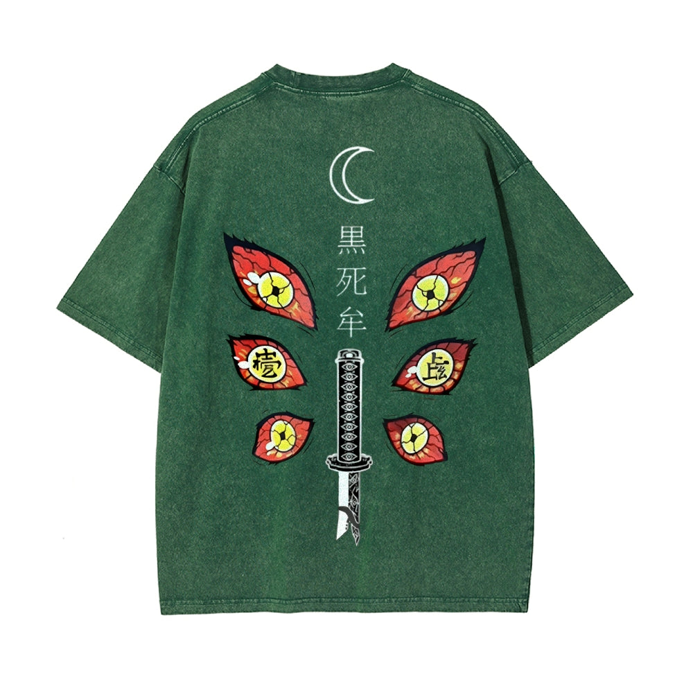 Vintage Oversized T-Shirt Demon Slayer