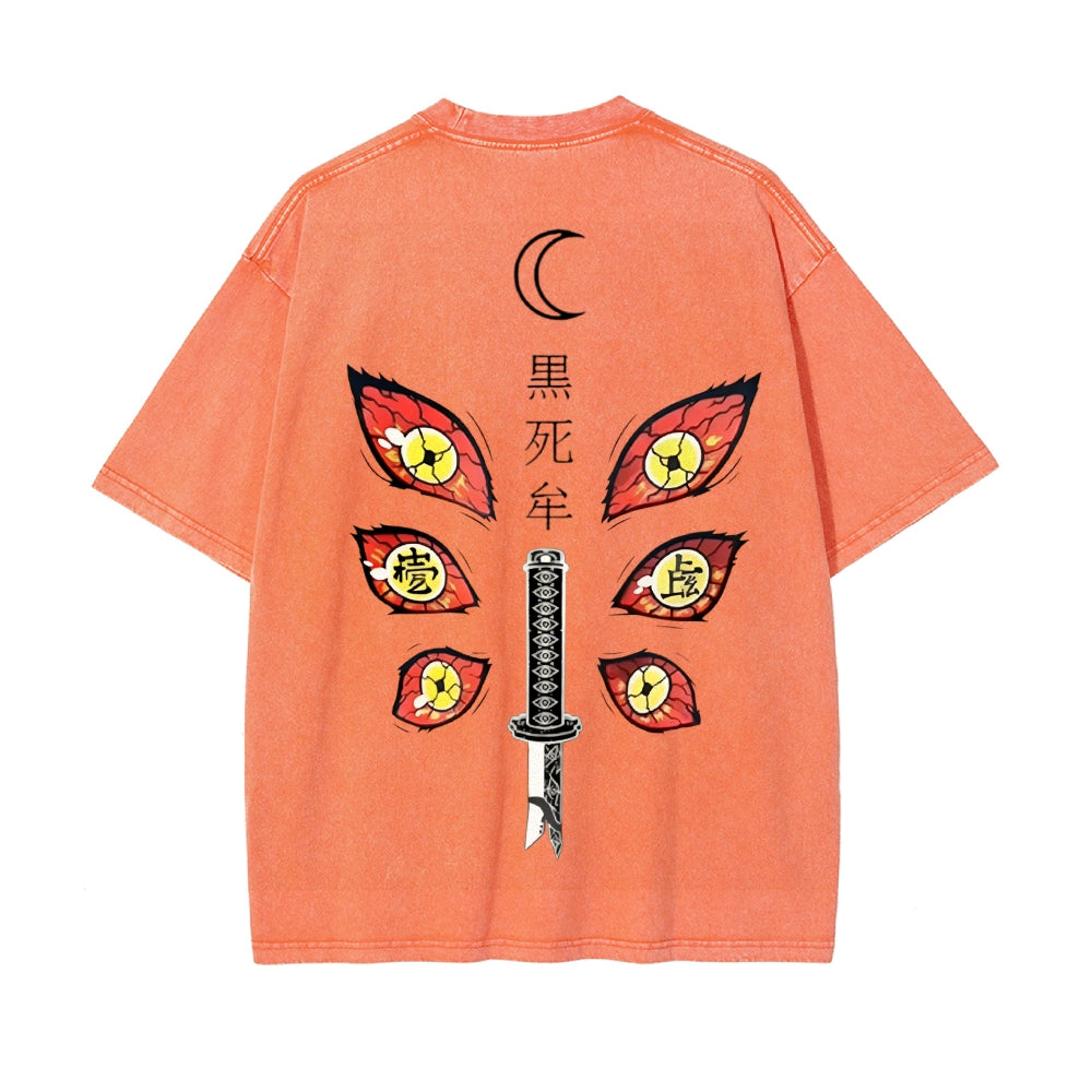 Vintage Oversized T-Shirt Demon Slayer